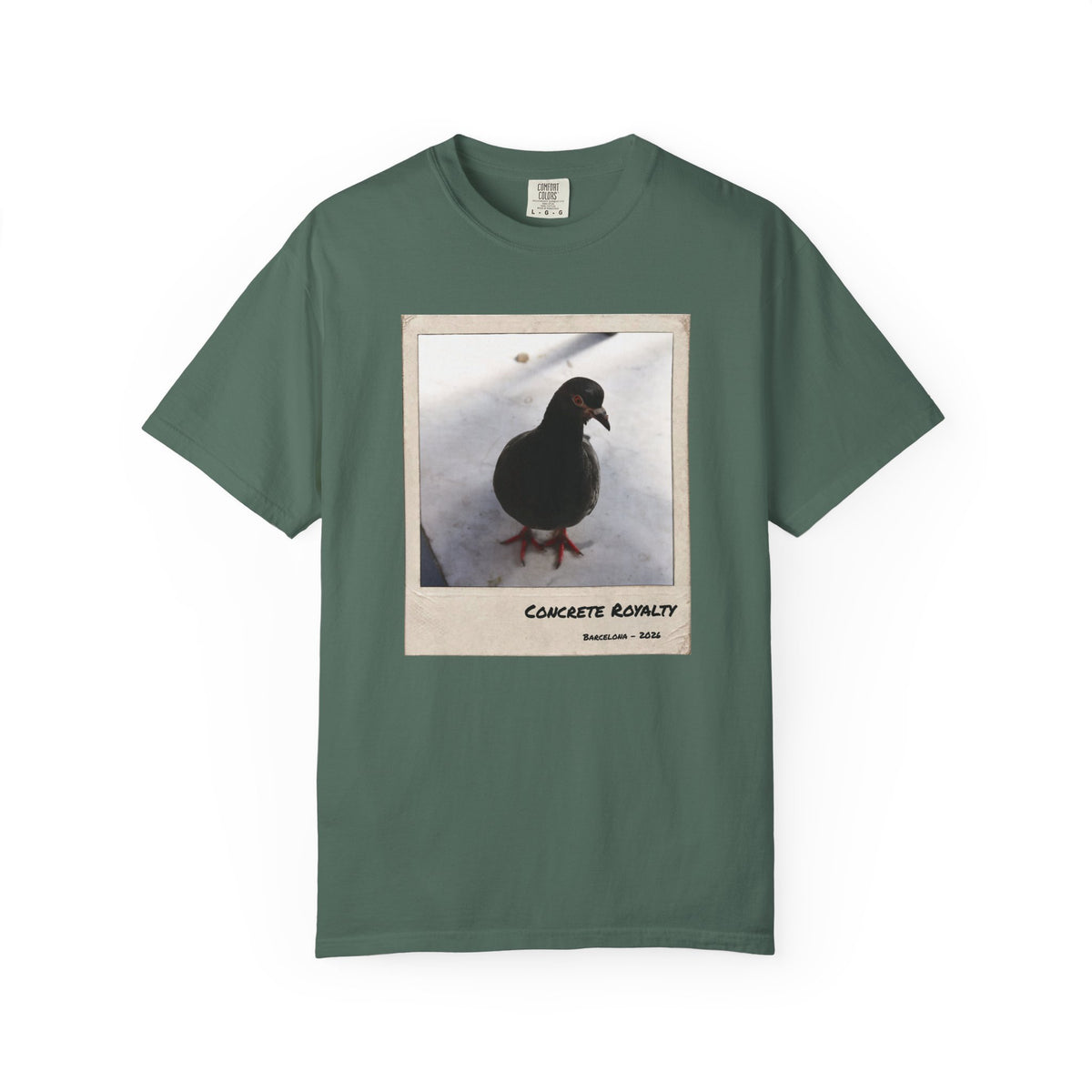 Concrete Royalty Pigeon Graphic T-Shirt