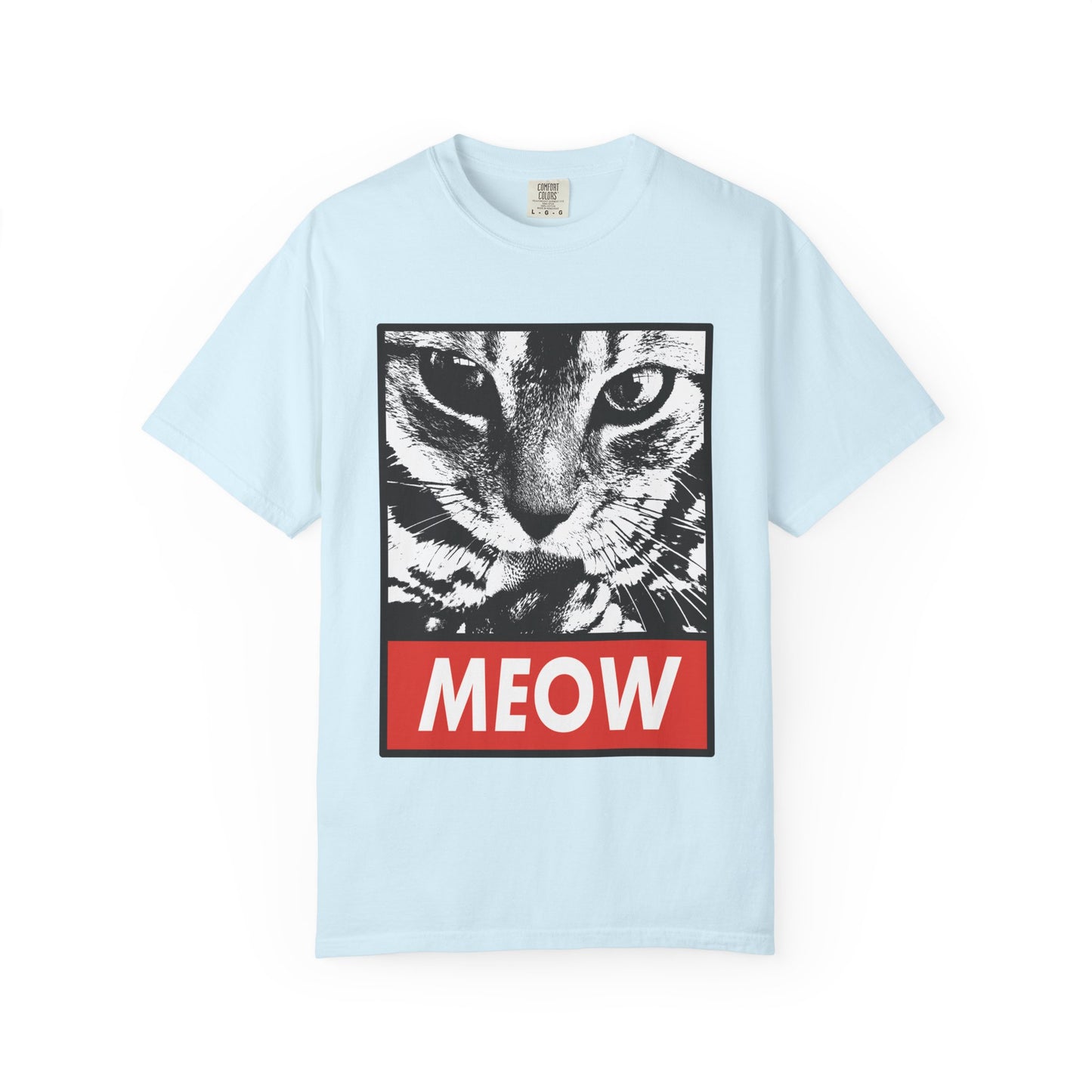 Meow Cat Graphic T-Shirt