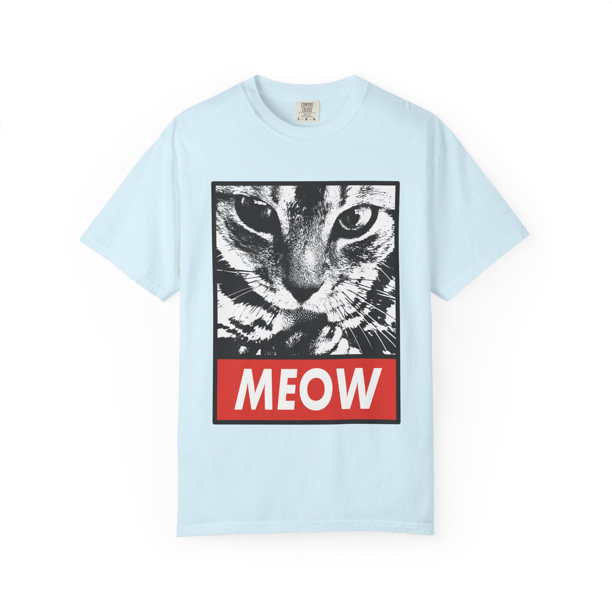 Meow Cat Graphic T-Shirt
