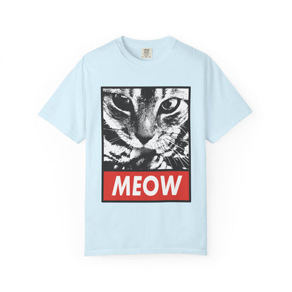 Meow Cat Graphic T-Shirt