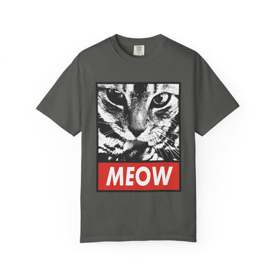 Meow Cat Graphic T-Shirt