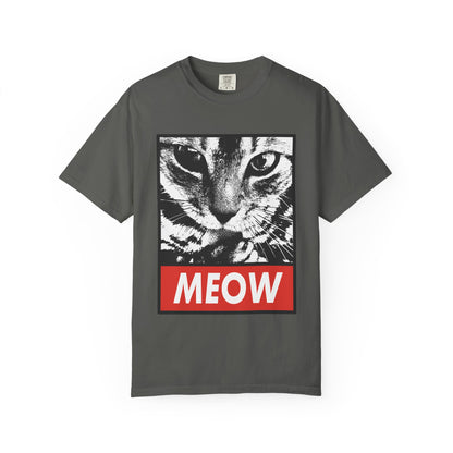 Meow Cat Graphic T-Shirt