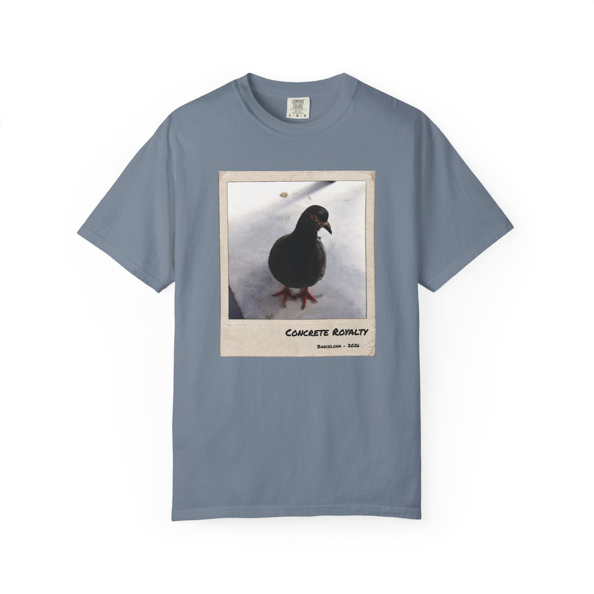 Concrete Royalty Pigeon Graphic T-Shirt