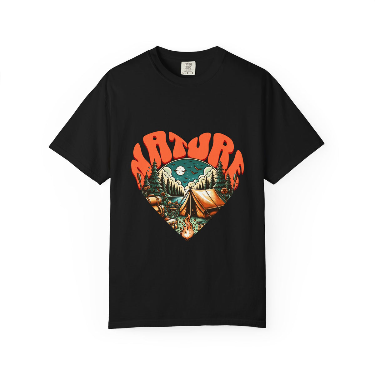 Nature Heart Graphic T‑Shirt