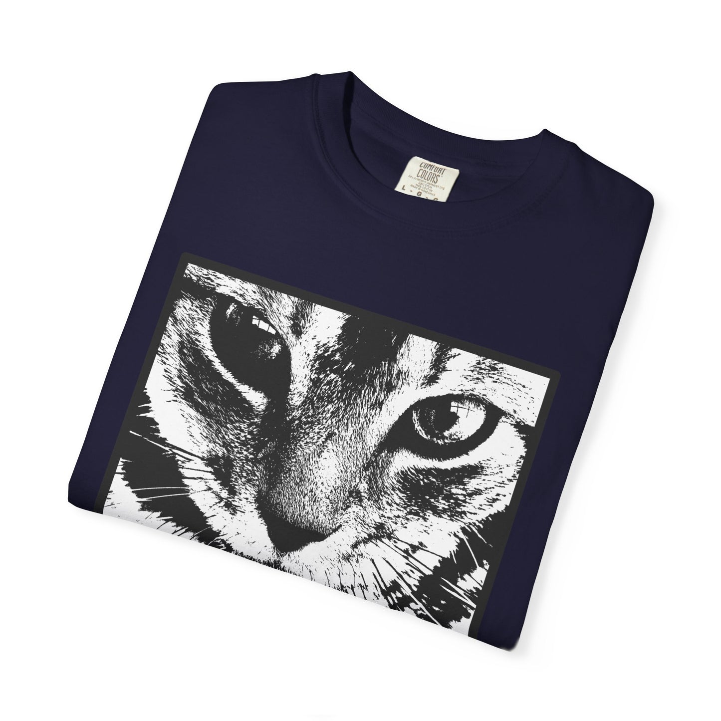 Meow Cat Graphic T-Shirt