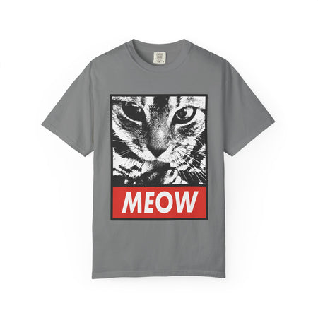 Meow Cat Graphic T-Shirt