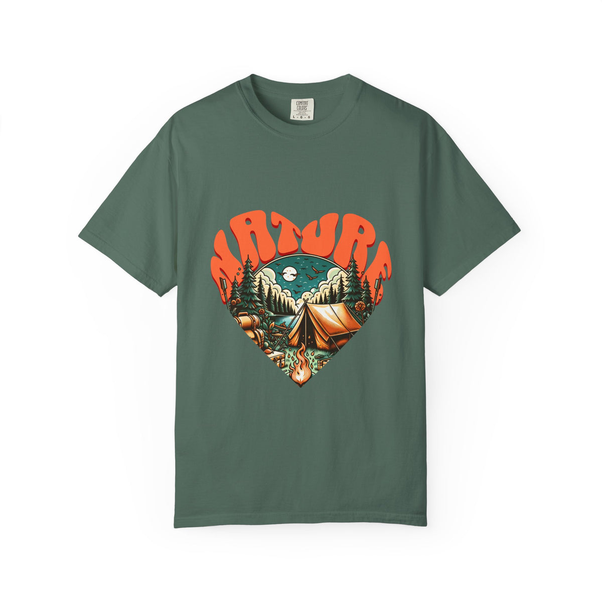 Nature Heart Graphic T‑Shirt