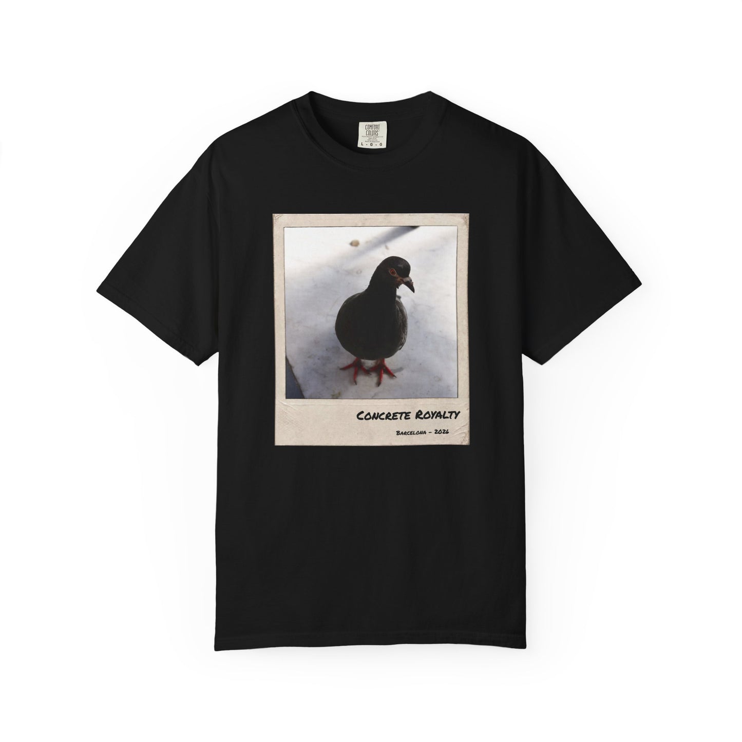 Concrete Royalty Pigeon Graphic T-Shirt