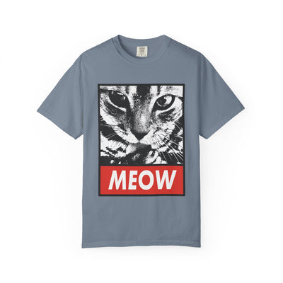 Meow Cat Graphic T-Shirt