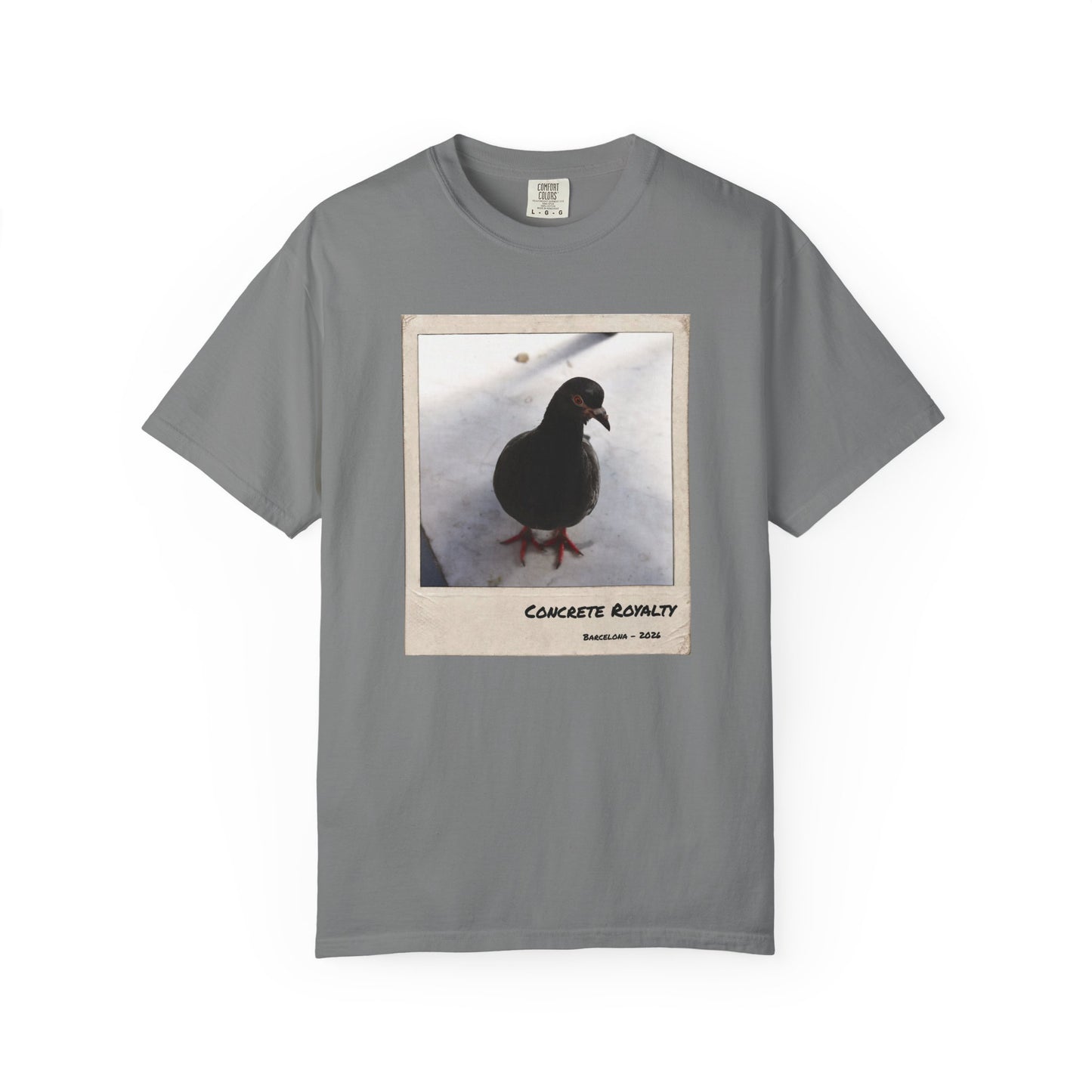 Concrete Royalty Pigeon Graphic T-Shirt
