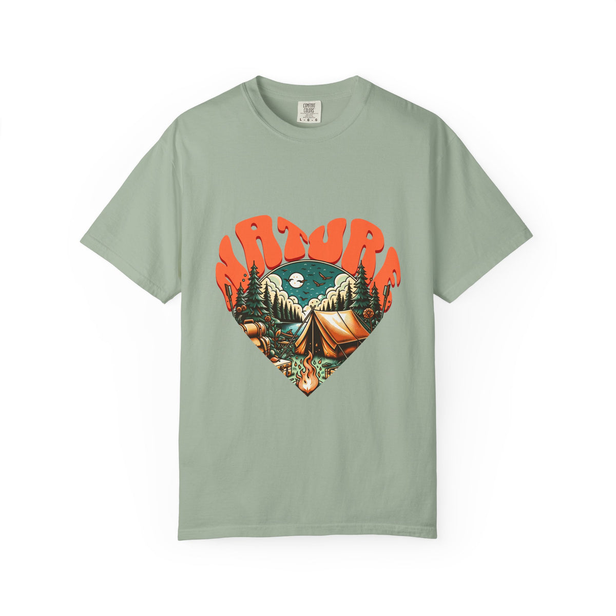 Nature Heart Graphic T‑Shirt