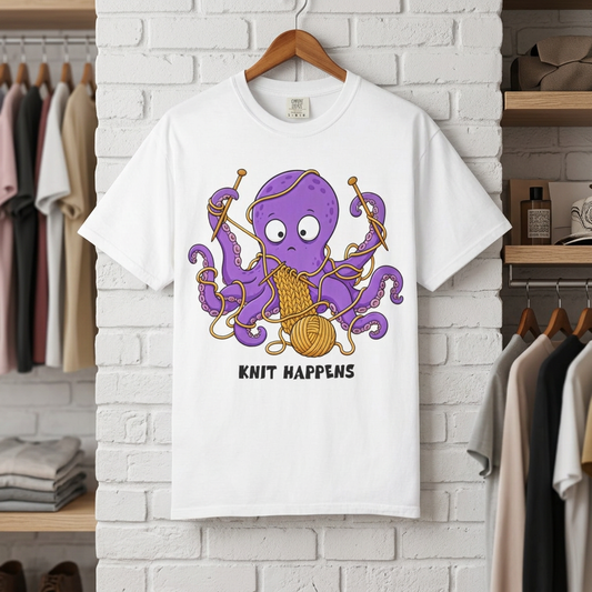 Knit Happens Graphic T-Shirt