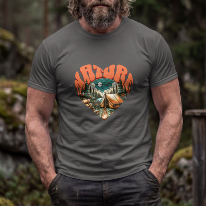 Nature Heart Graphic T‑Shirt