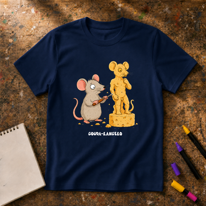 Gouda-Langelo Cheese Sculptor Graphic T-Shirt