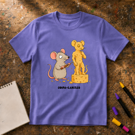 Gouda-Langelo Cheese Sculptor Graphic T-Shirt