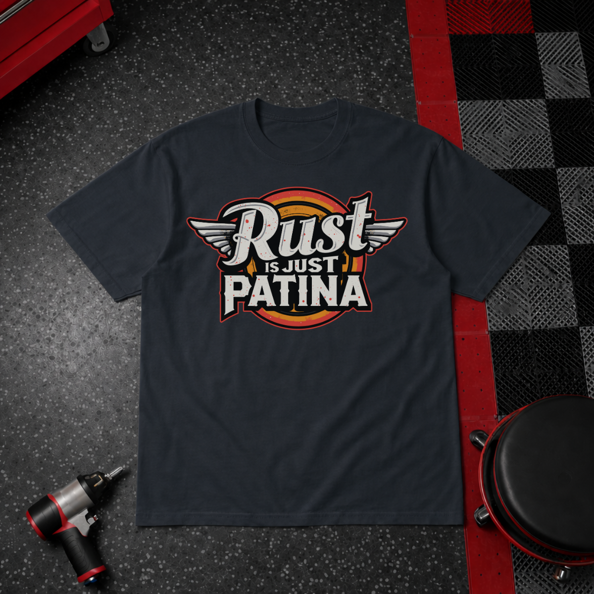 Rust Is Just Patina Graphic T-Shirt