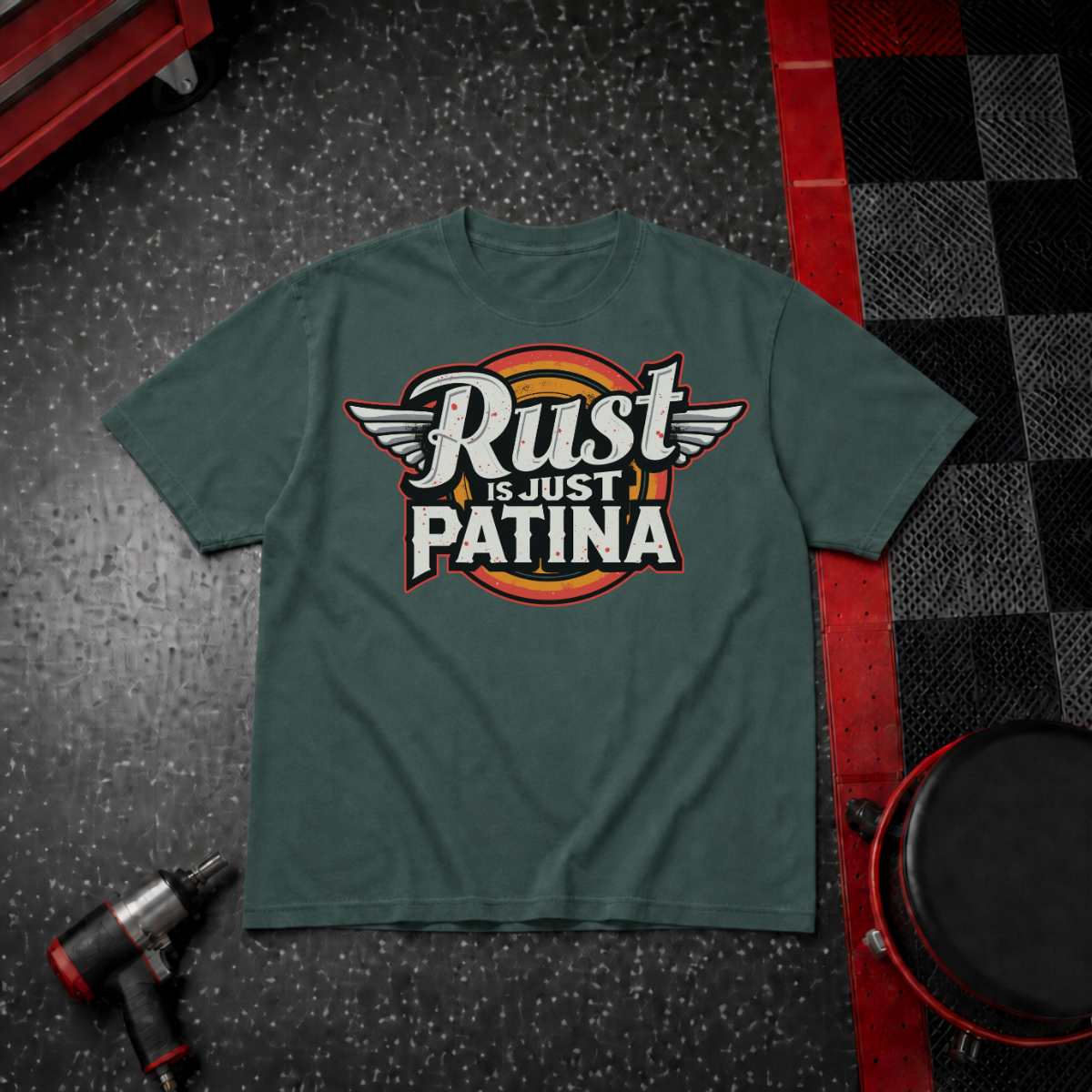 Rust Is Just Patina Graphic T-Shirt