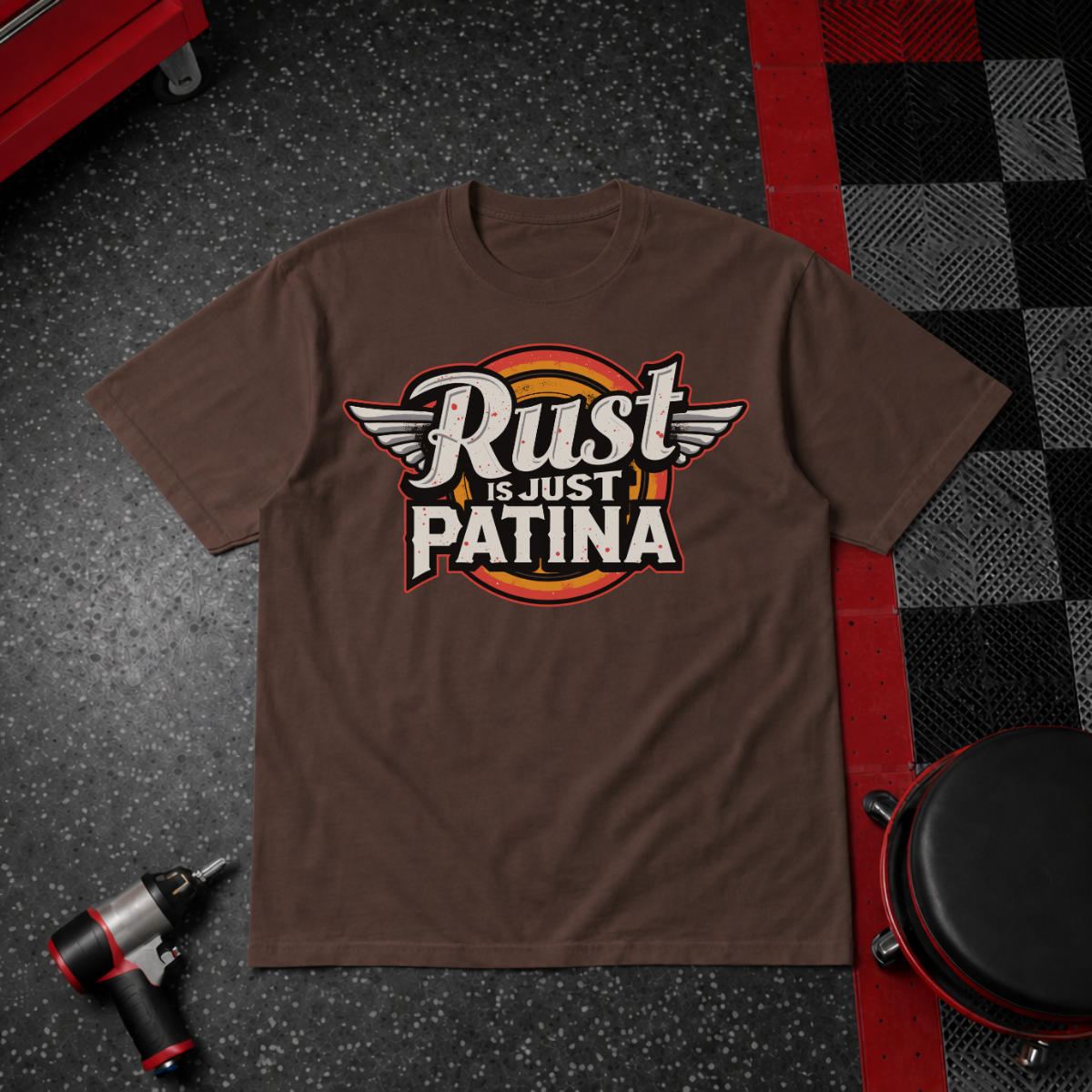 Rust Is Just Patina Graphic T-Shirt