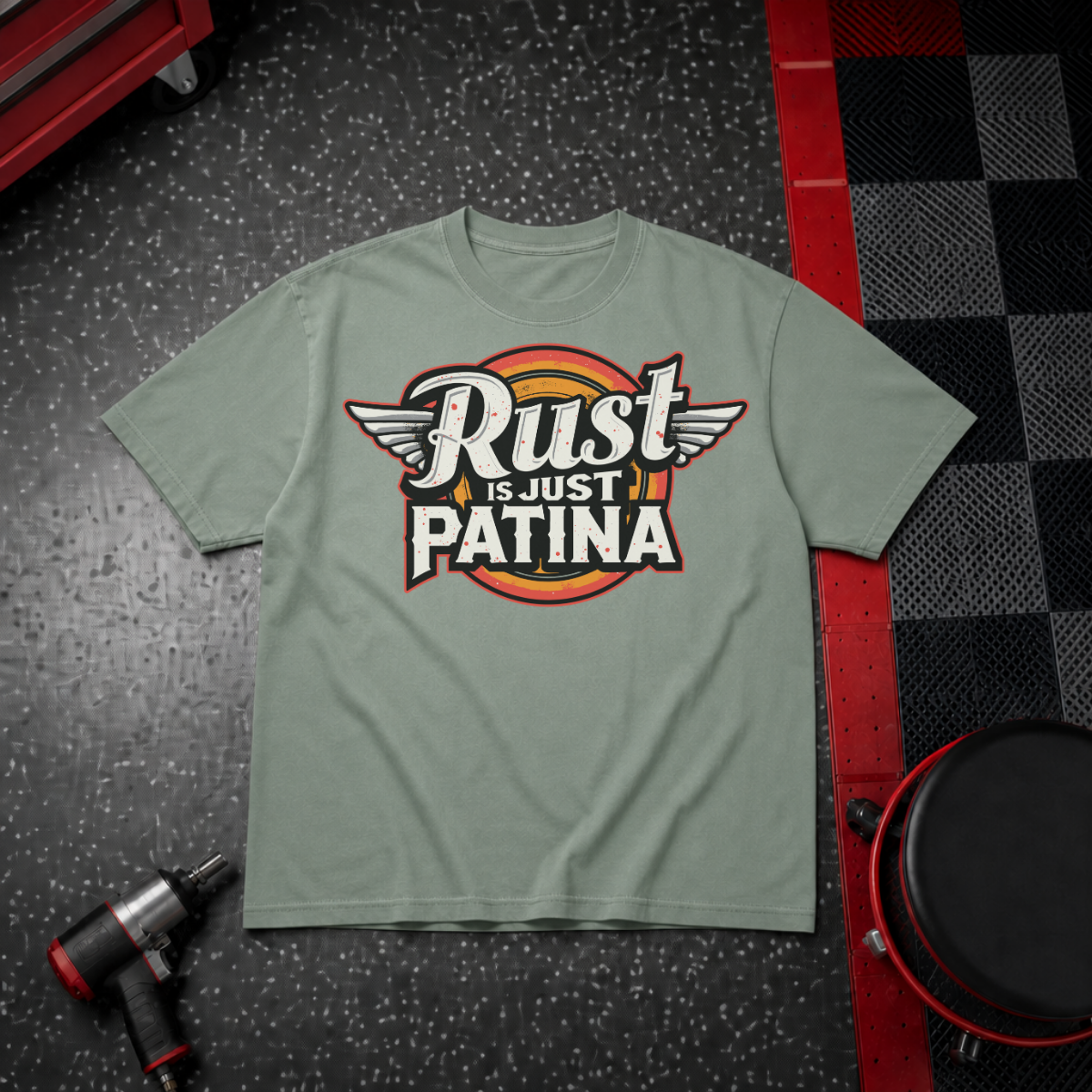 Rust Is Just Patina Graphic T-Shirt
