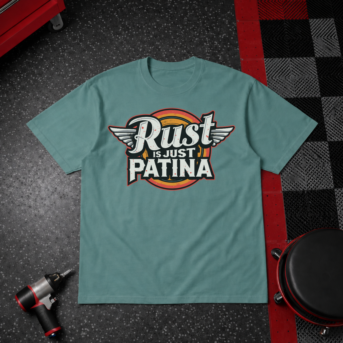 Rust Is Just Patina Graphic T-Shirt