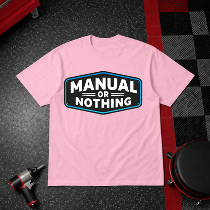 Manual or Nothing Graphic T-Shirt