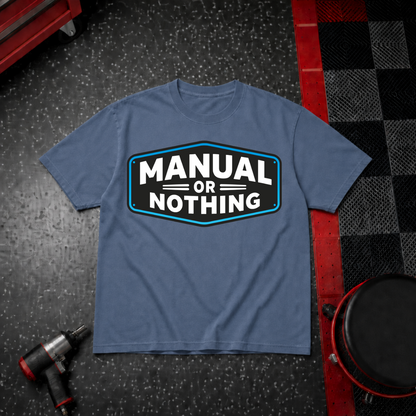 Manual or Nothing Graphic T-Shirt