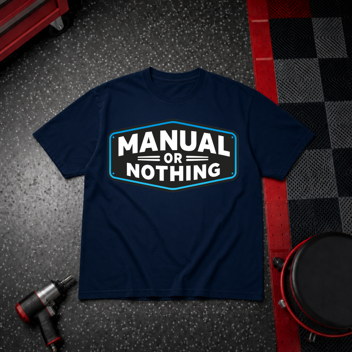 Manual or Nothing Graphic T-Shirt