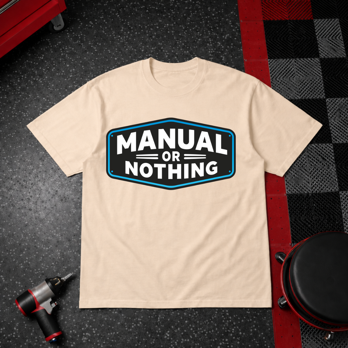 Manual or Nothing Graphic T-Shirt
