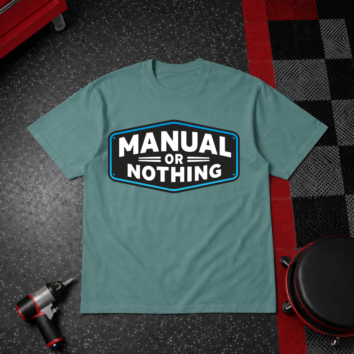 Manual or Nothing Graphic T-Shirt