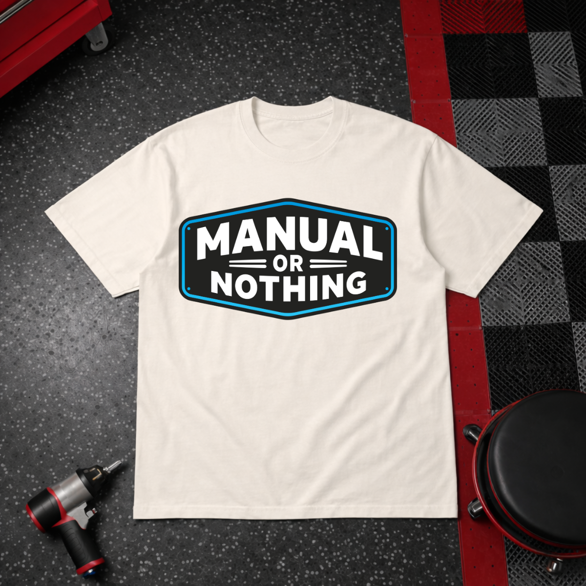 Manual or Nothing Graphic T-Shirt