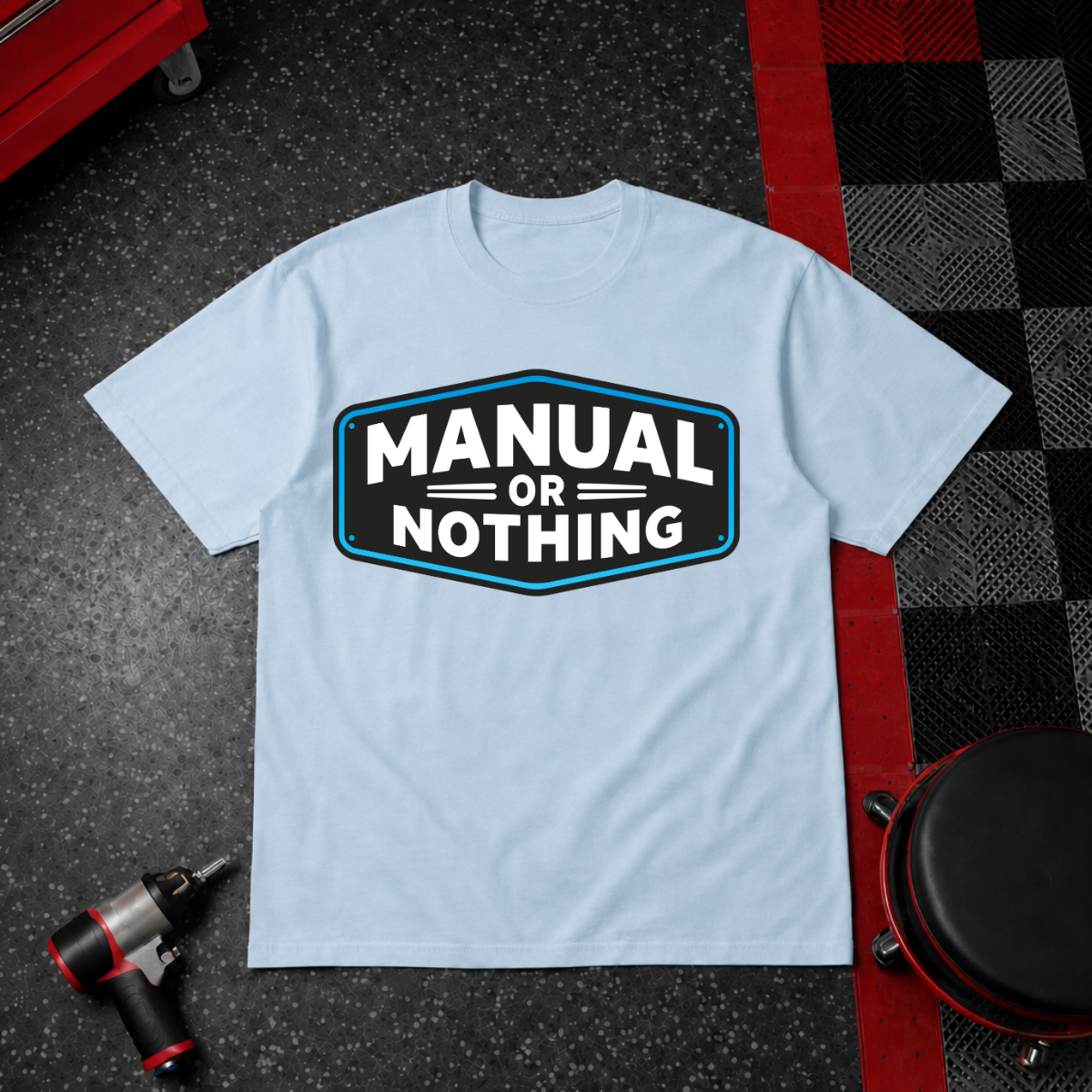Manual or Nothing Graphic T-Shirt