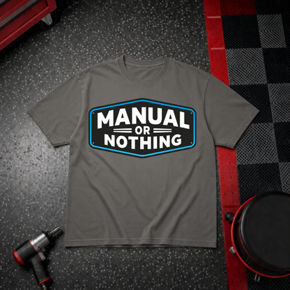 Manual or Nothing Graphic T-Shirt