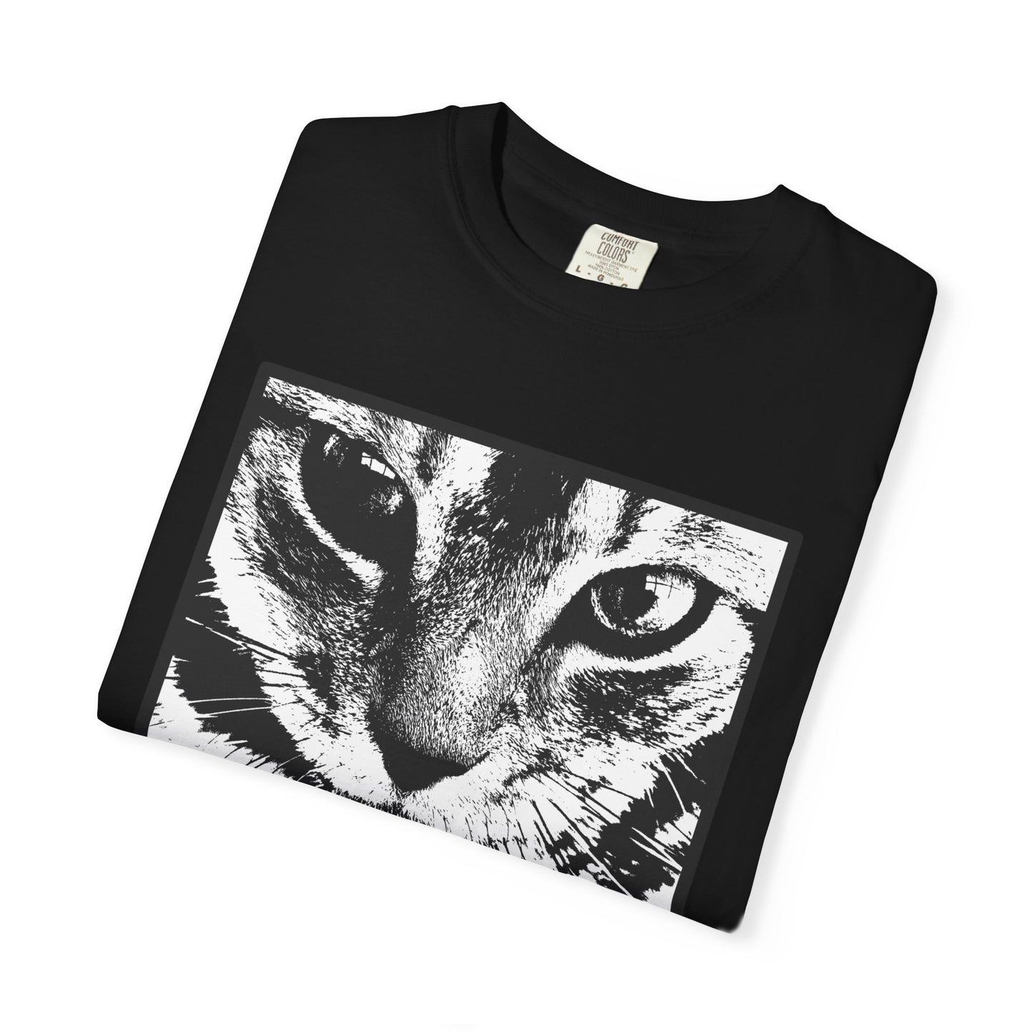 Meow Cat Graphic T-Shirt