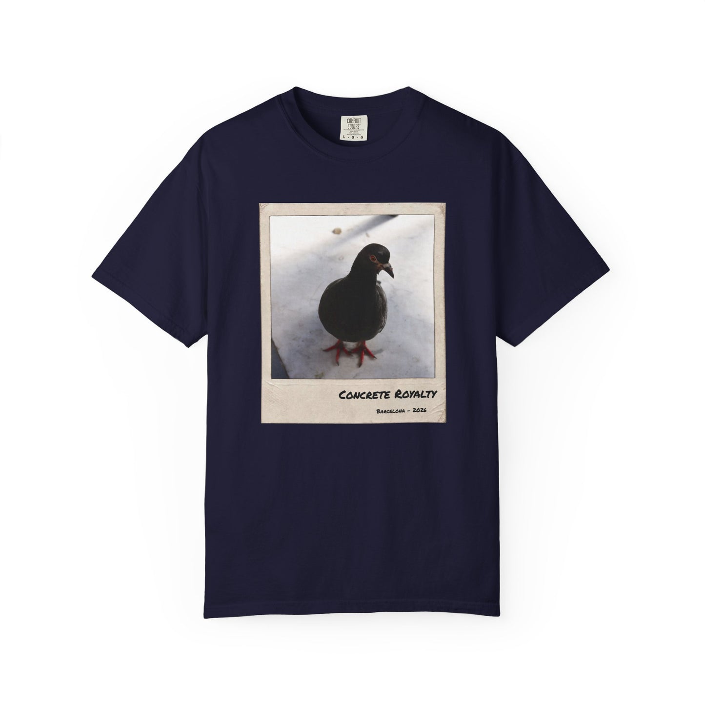 Concrete Royalty Pigeon Graphic T-Shirt
