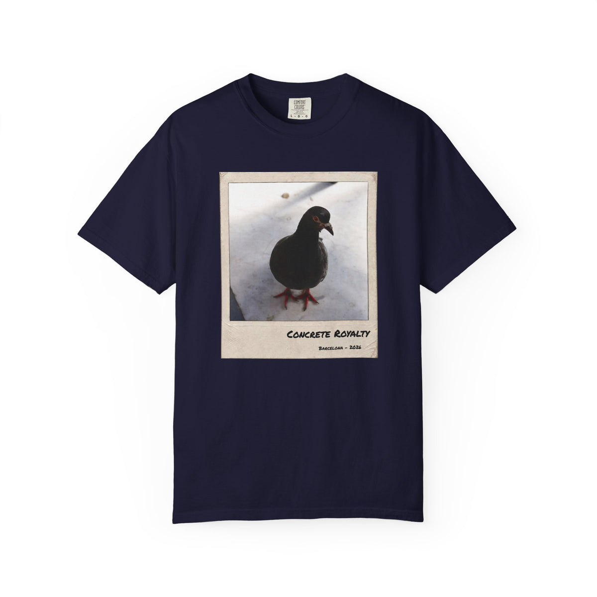 Concrete Royalty Pigeon Graphic T-Shirt