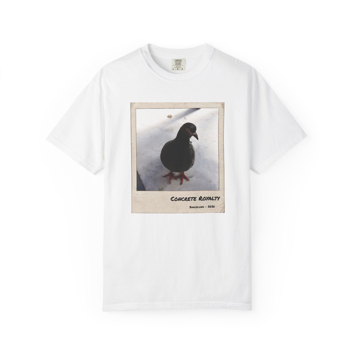 Concrete Royalty Pigeon Graphic T-Shirt