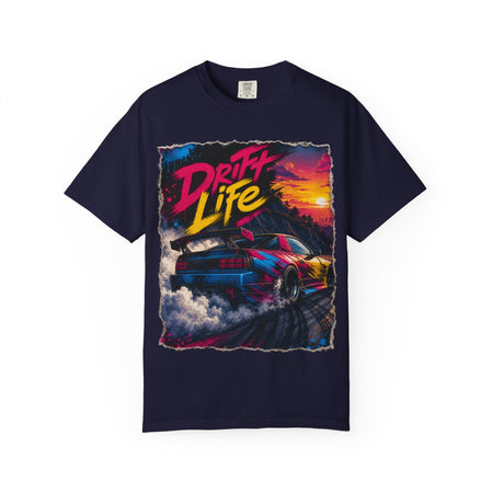 Retro Drift Life Graphic T-Shirt