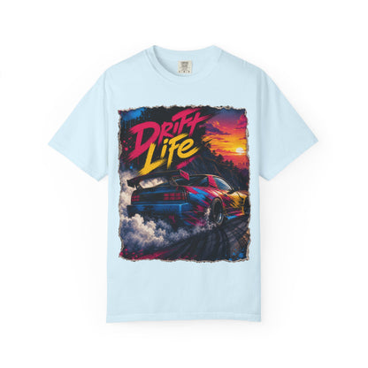 Retro Drift Life Graphic T-Shirt