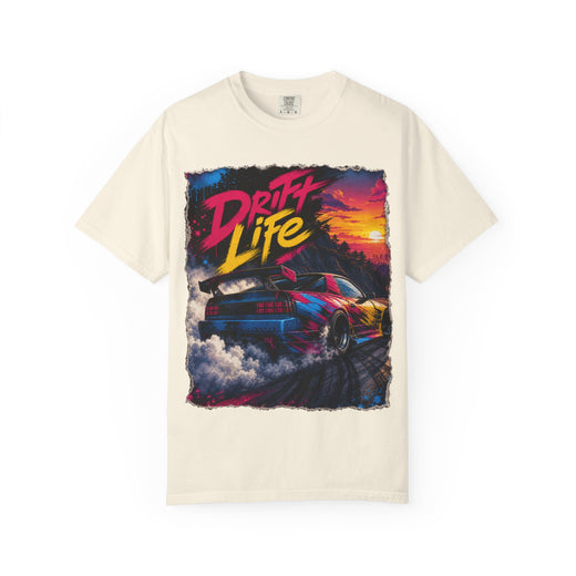 Retro Drift Life Graphic T-Shirt
